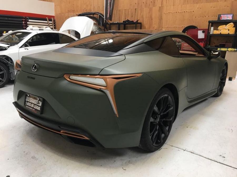  Lexus LC500 by Impressive Wrap 2018 года  (фото 3 из 5)